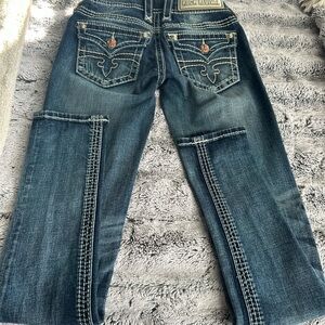 Rock Revival Blue Jeans size 25